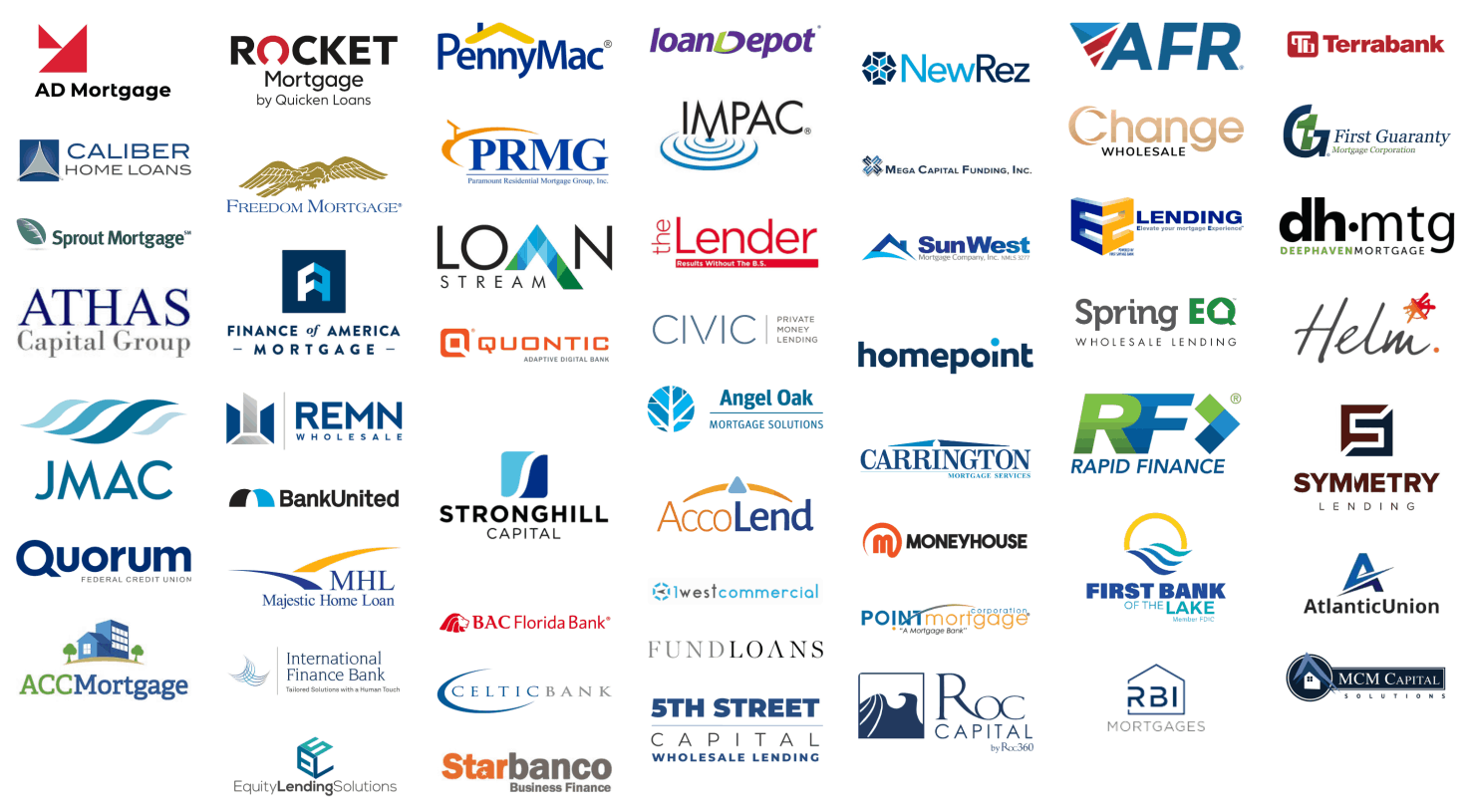 Lenders Table